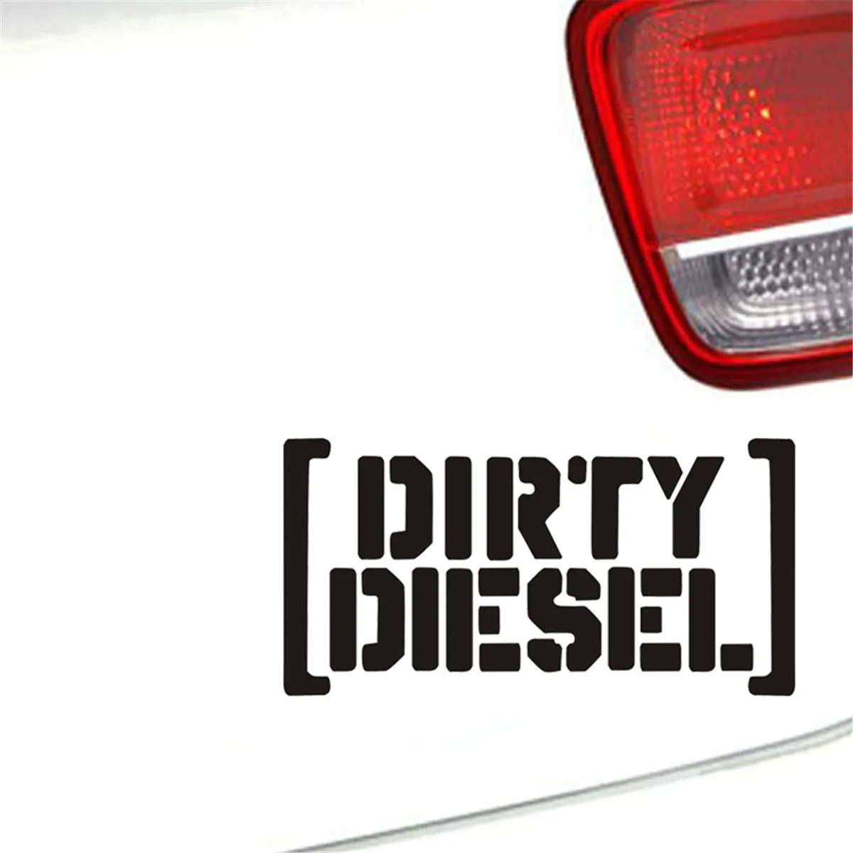 Pirty Diesel Car Sticker Vinyl Decal Car Truck Bumper Window Laptop Sticker Decor Gift Die Cut Decals Laptop window Glass