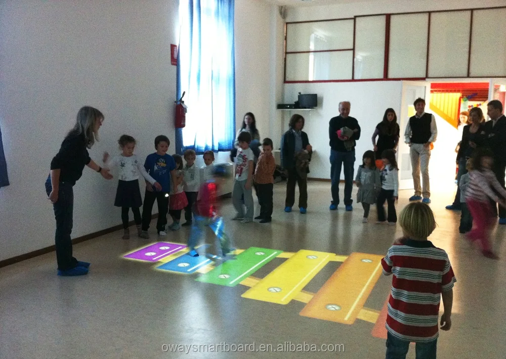 3 years warranty Competitive price indoor 3D interactive projection wall/floor game system device popular magic interactive game