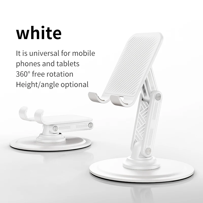 Jopree X88M/E Aluminum Alloy 360 Degree Rotatable Metal Phone Stand Base Magnetic Cell Phone Holder 360 Table Universal Stands