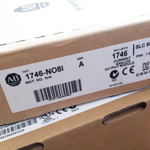 Brand New Original 1746-NO8I PLC Controller Module with RS485 Communication Interface