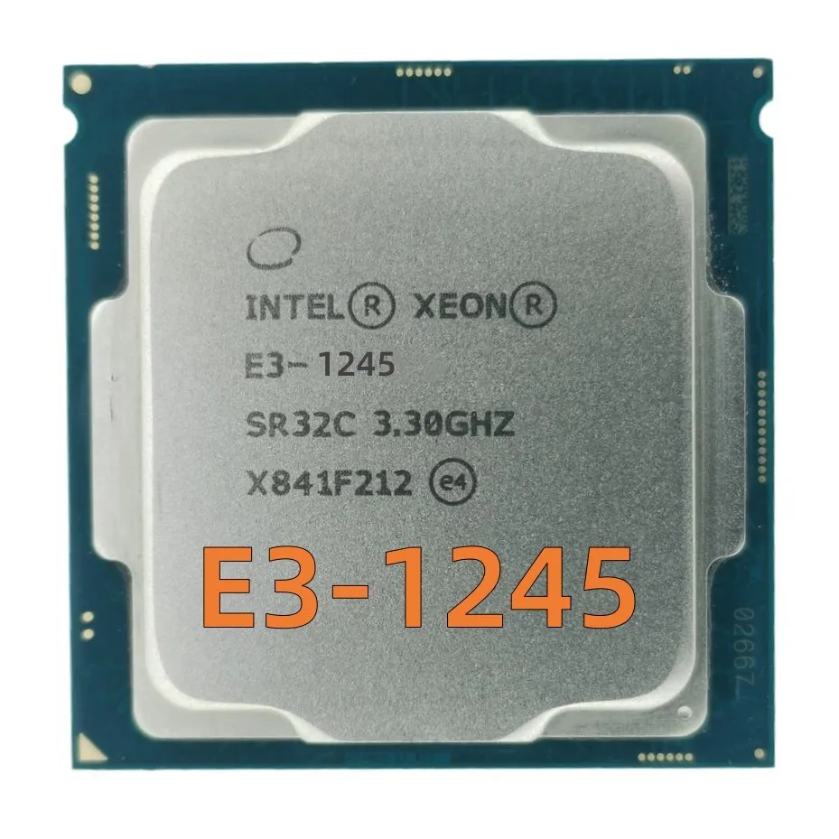 Intel core E3 1245 cpu used for desktop Computer Computer cpus
