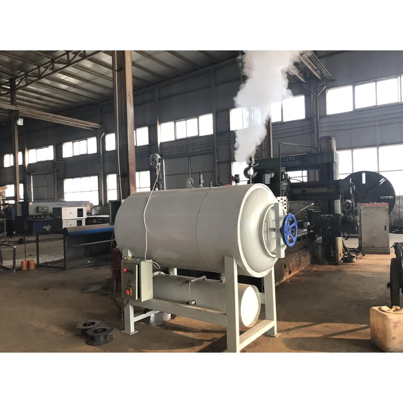 900L 2000L mushroom autoclave sterilization machinery substrate sterilizing machine
