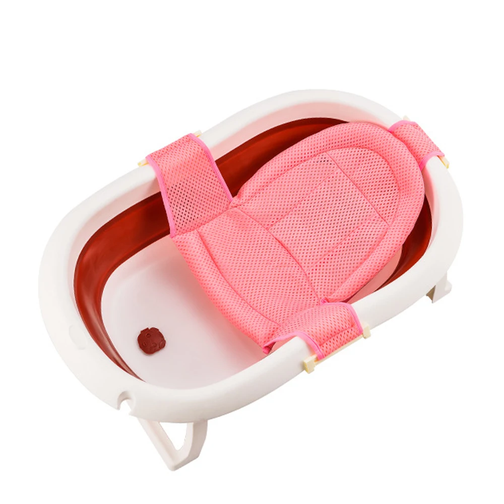 
Wholesale folding portable pp plastic baby bath tub 