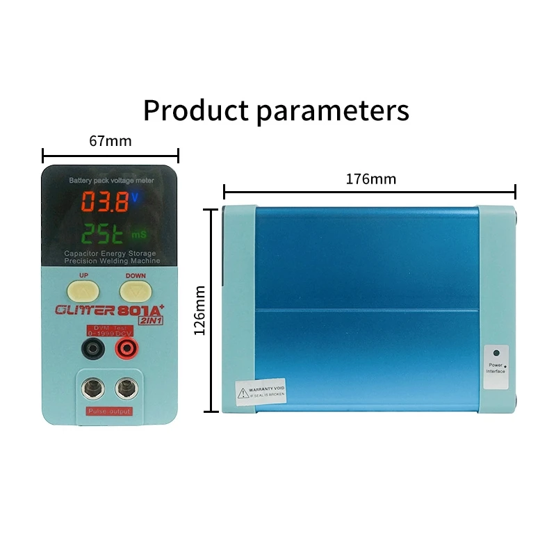 Lithium Battery Spot Welder 11.6 KW Capacitor Inverter Energy Storage Pulse Handheld Welding Machine Spot Weld Equipment