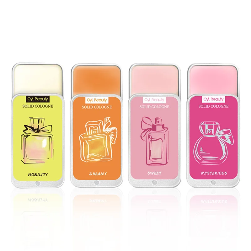 Perfume Wax Long Lasting Fragrance Balm Solid Perfume Private Label Original Custom Logo Fragrant Solid for Men Cream OEM Male