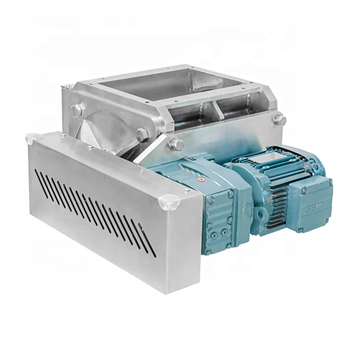 Discharge airlock valve star airlock valve rotary vane valve for ash