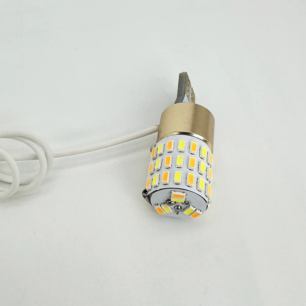 Motorcycle lighting system car turn signal light bombillo t10 switchback W5W T15 3014 54 smd tail lamp