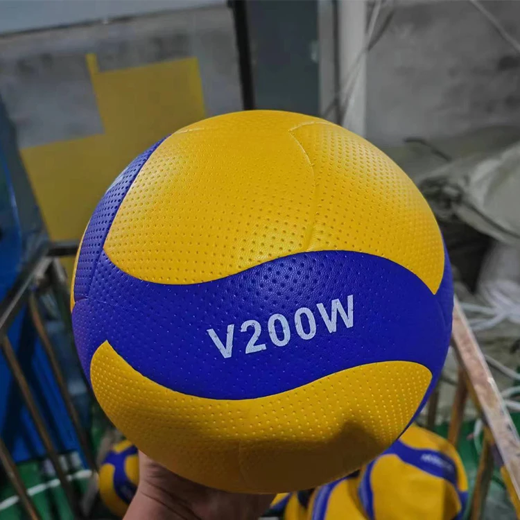 Волейбольный мяч 5000 V200w официальный размер 5 индивидуальный пляжный ламинированный ПВХ из искусственной кожи