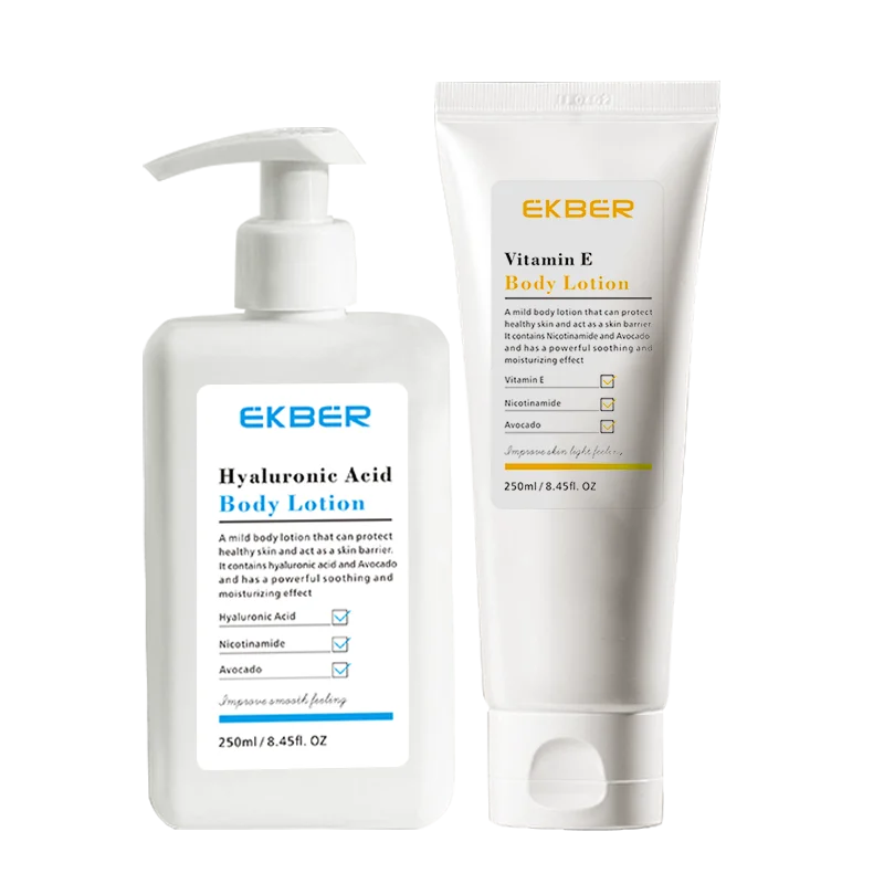 Customize logo Wholesale High Quality Vitamin E Skin Moisturizer Skin Care Firming Brightening Cream Body Lotion