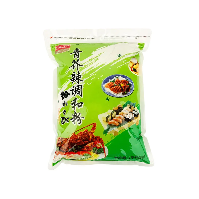 Japanese high quality green wasabi acne sushi light taste