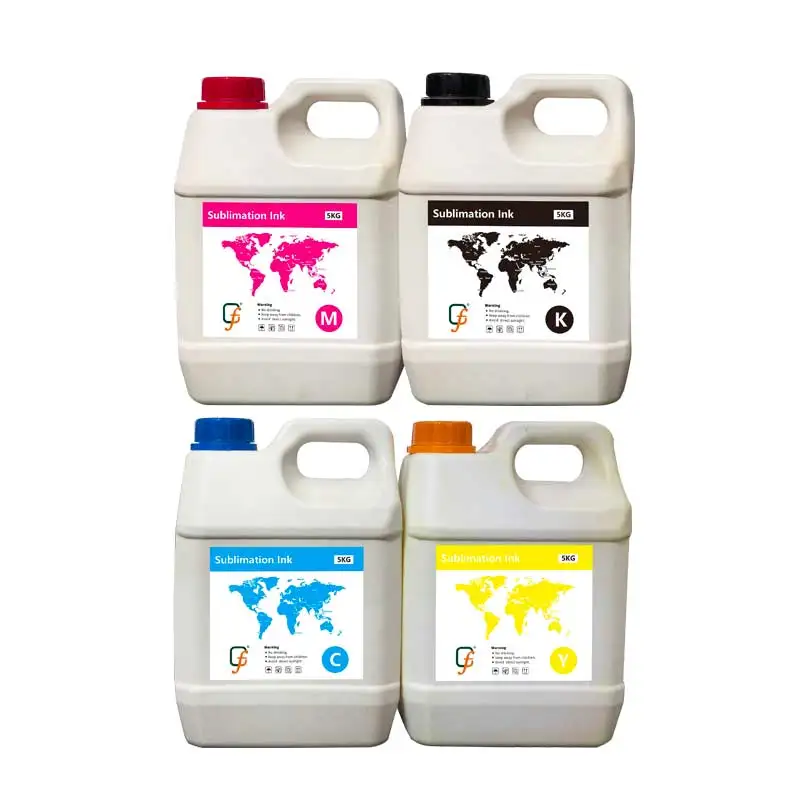 Changfa Fast Dry Printing Ink 1962 Printhead Brother Laser Ink K Color For Digital Textile