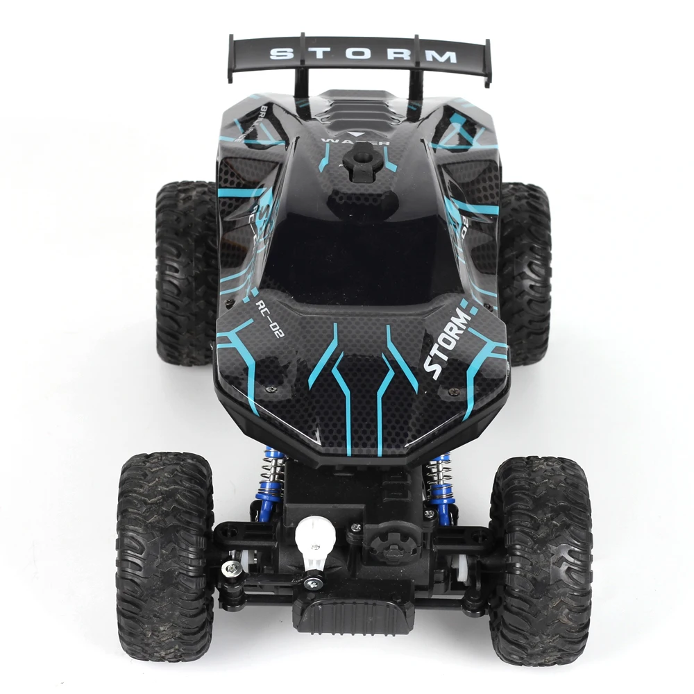 2.4G 6 Channel Remote Control  Cross Country Light Spray Toy Car  Four-wheel Drive Rock Climbing Car