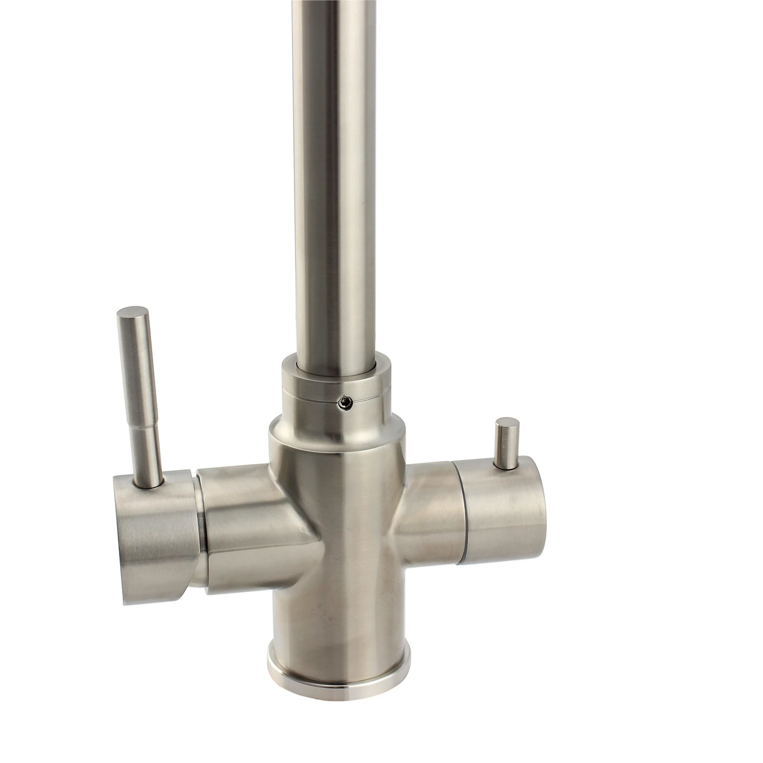 High Quality hot selling Stainless Steel 304 Mixer 3 way water Tap Hot Cold Purified Water Taps home products Kitchen Faucets