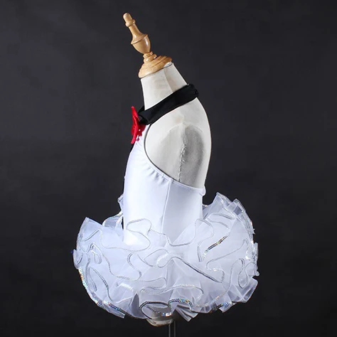 Leotard Sequins Jazz Dance Costumes Hip Hop Dance Costumes Girls Ballet Tutu Dress Stage Performance Costumes