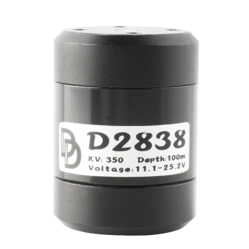 DD2838 motor brushless dc 350kv 12v dc motor suitable for underwater thruster AUV ROV electric surfboard