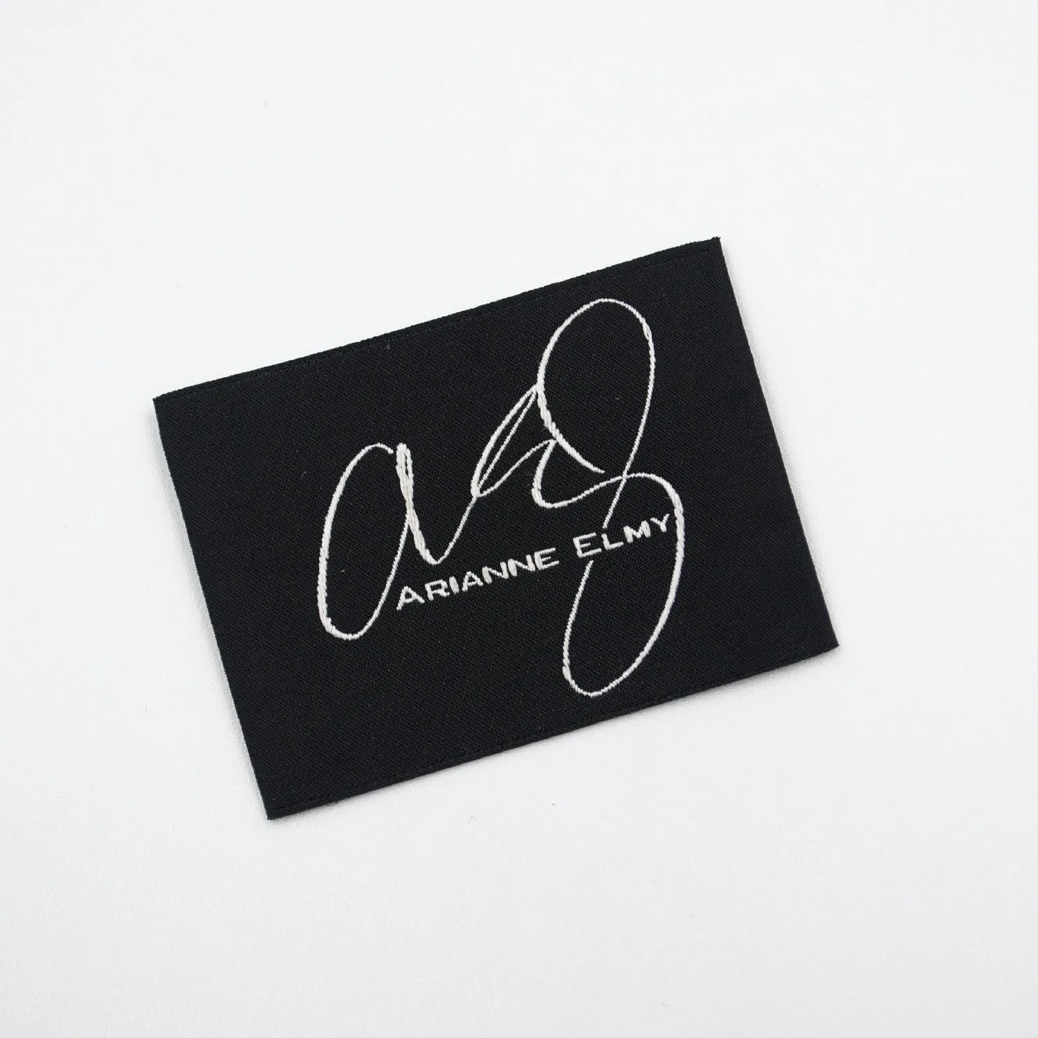 Clothing Labels Custom Woven Own Logo Professional Clothes Tags Maker Custom Woven Label For Garment