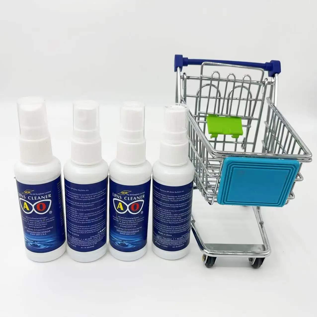 Custom logo 60ml Contact Lens Cleaning Solution Contact Lens Cleaning Spray Lens screen cleaner