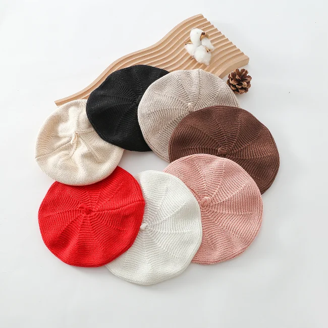 PHB 31117 различные цвета, модные осенне-зимние вязаные крючком стильные вязаные шапки унисекс для малышей 2022