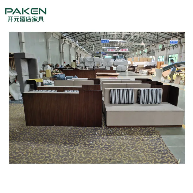 China Factory Custom 5 Star Resort Style Hotel Sofa Furniture