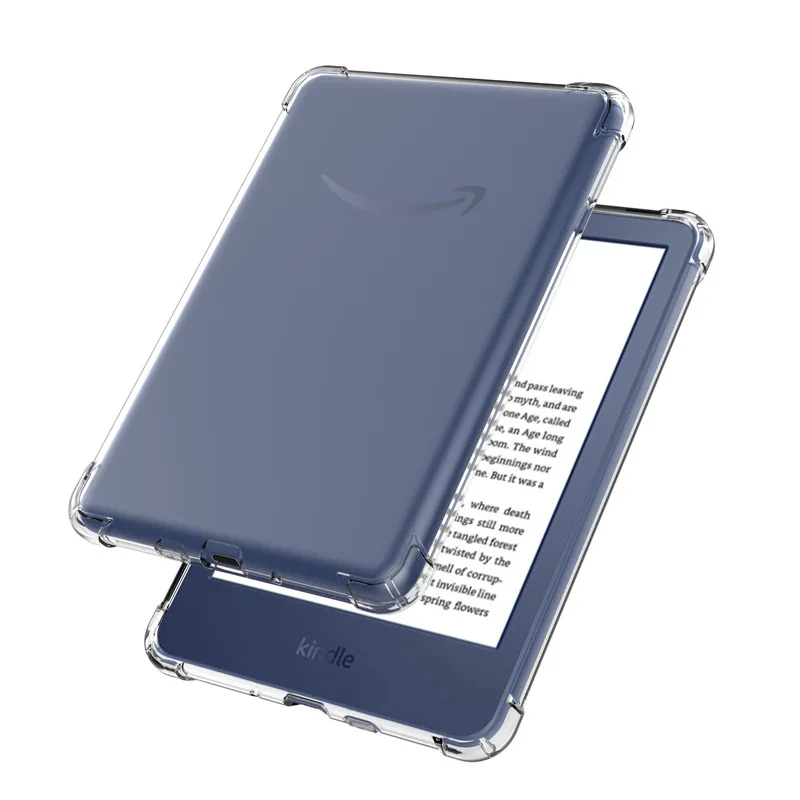Ebook Readers Tablet Case Cover For Kindle Paperwhite 4/5 11th Anti-Drop Full Protection Clear TPU Case For Kindle 12th 2024