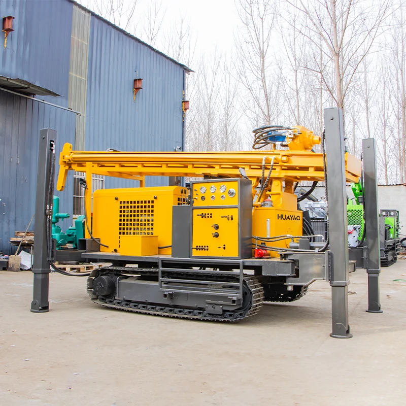 400m 500m deep crawler mounted water well drill rig Water well Crawler portable drilling rig machine
