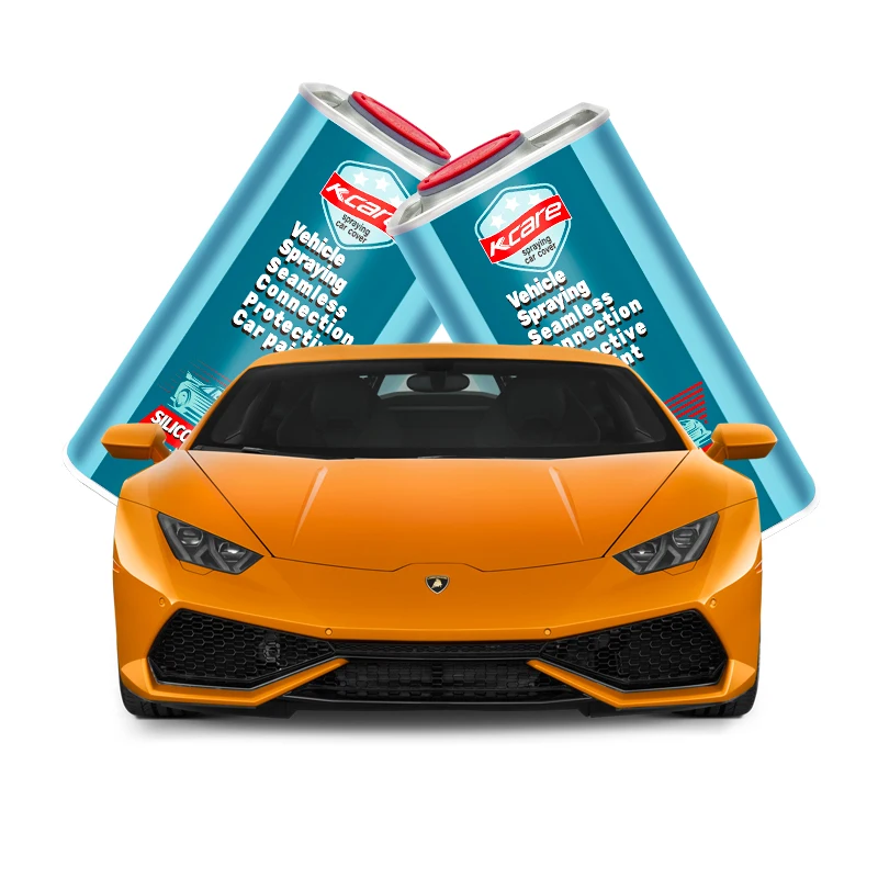 Orange paint change color tpu anti-scratch wear liquid spray coat suitable for cars