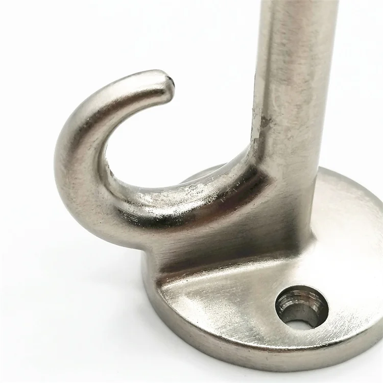 Heavy Duty Satin Stainless Steel Door Stoppers Door Stops With Rubber And Stainless Steel Hook For Kitchen Home Office Bathroom