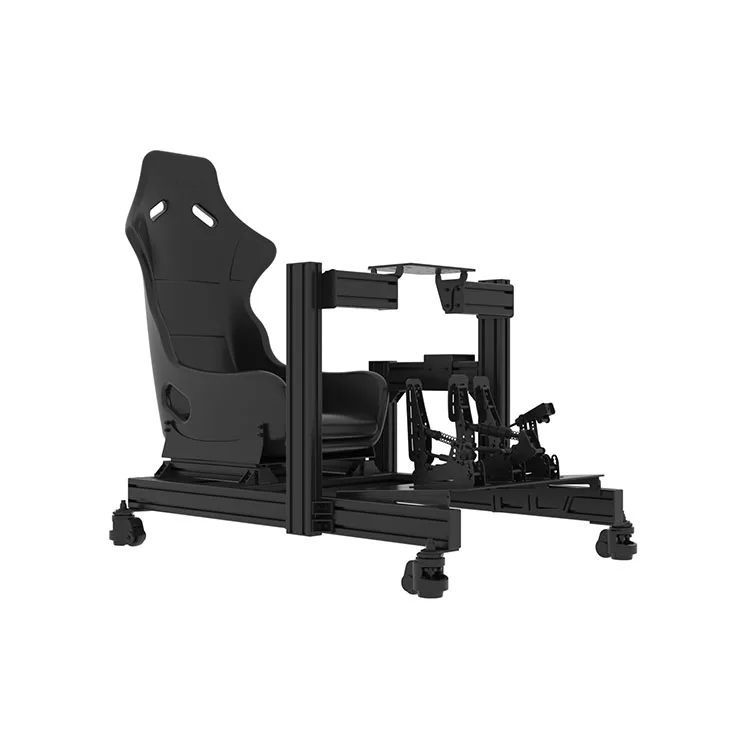 Игровая игра гоночный Регулируемый Настольный пьедестал коллекторный каркас углеродного симулятор гравитационного сиденья самолета аркадный Кокпит