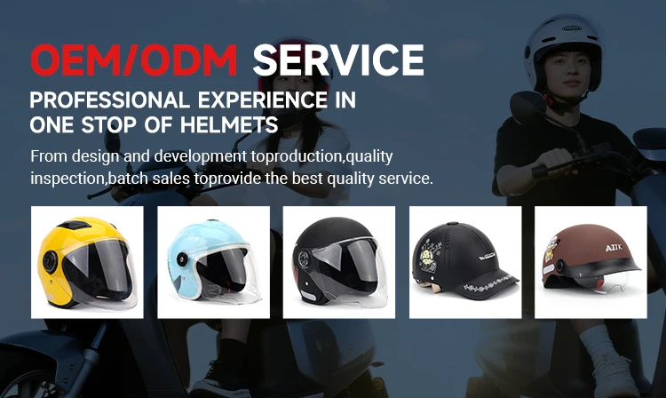 Мотоциклетные шлемы: легкие с HD-линзами стандартные полушлемы из полипропилена для детей от производителя