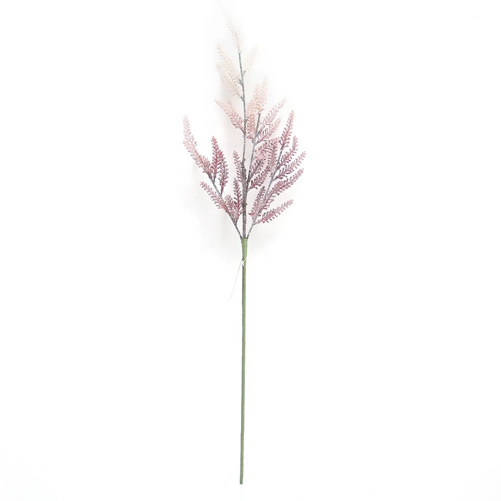 2023 Frankfurt Fair Artificial Grass With Flower Plastic Decorative Flowers For Autumn Home Decor Artificial Wild Flowers