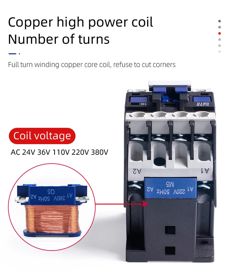  CJX2-0910/0901 220V 380V 415V 660V cjx coil ac Electric magnetic