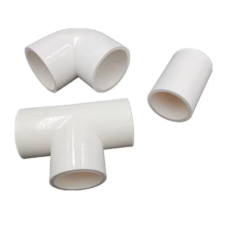 PVC U-PVC Plastic Pipe Fittings Connection Customize