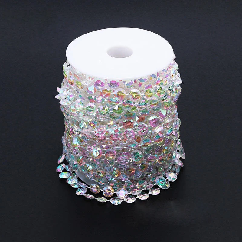 ASW190 Wholesale Acrylic Chandelier Party beads Crystal curtain for  Wedding Party Decoration