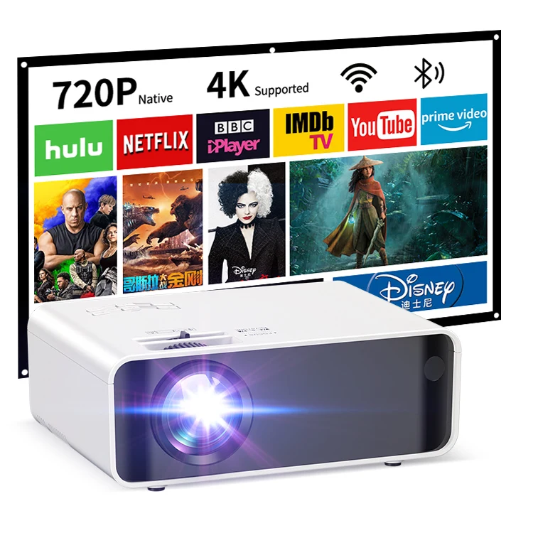 Multimedia 720p 1080p Supported  Proyector Game Mini Portable Home Led proyector Projector