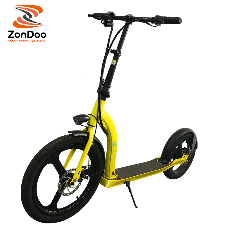 Лидер продаж электрические скутеры ZonDoo большие колеса 20 дюймов 350 Вт складной китайский скутер электрический мотоцикл для взрослых