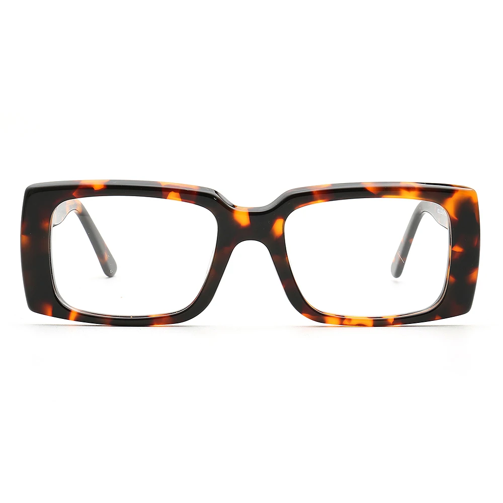 MA55 new hot hand-made large frame tortoiseshell-cat eye Italian acetic acid plate for men and women can be changed optical gla