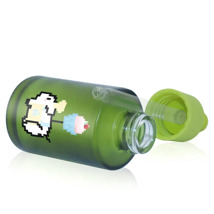 Medical Rx Push down turn pill bottle snap cap Plastic vials with Bottle Cap