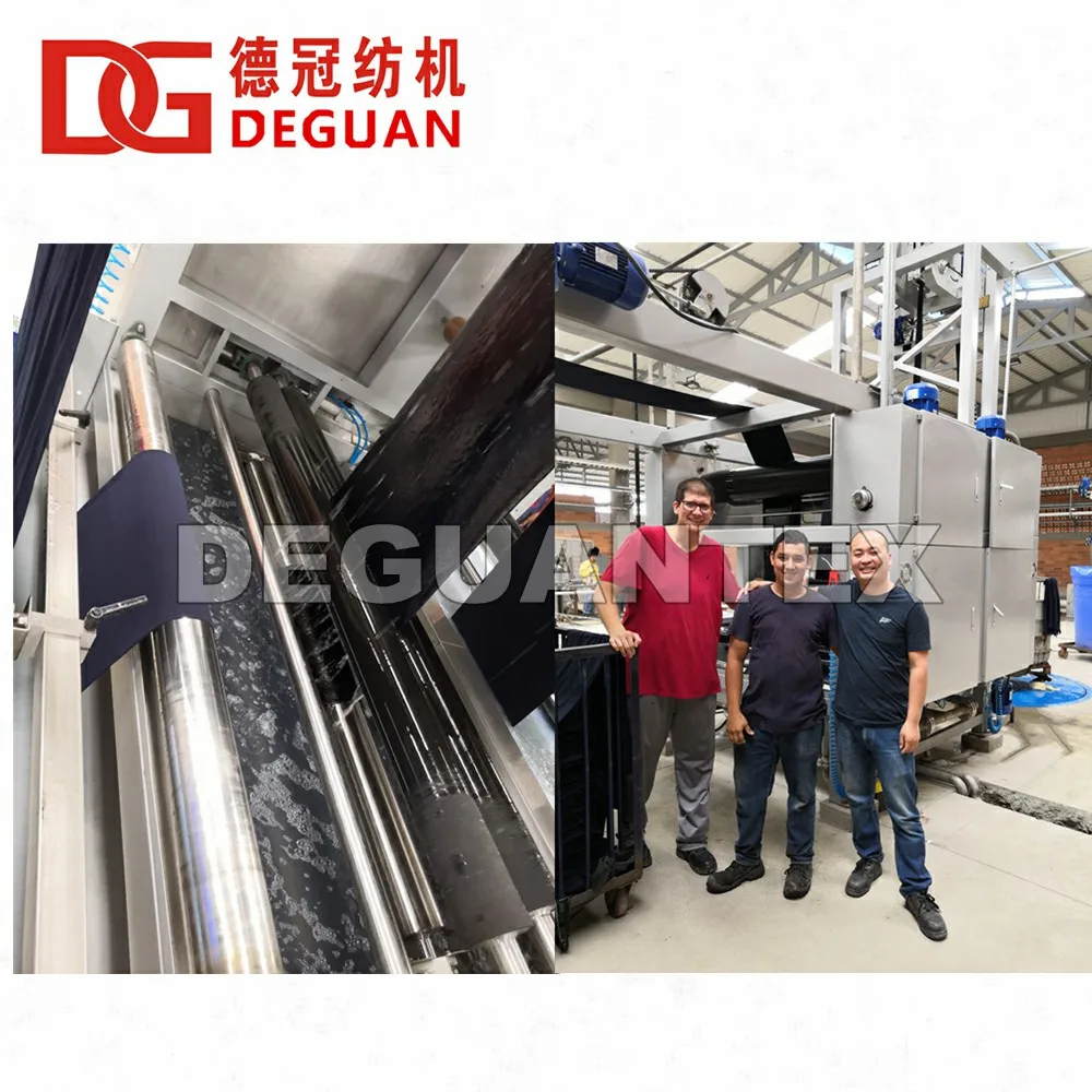 Deguan Balloon Padder and Detwister machine for Textile Processing after dyeing machine