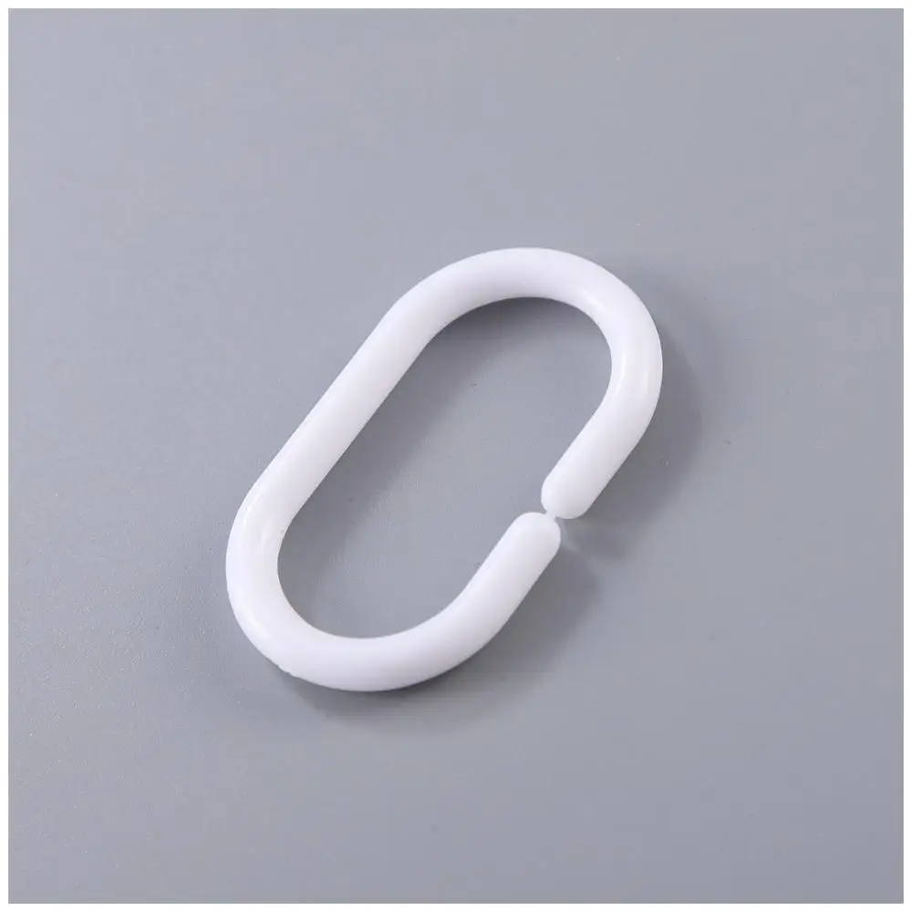 Пластиковые занавески для душа, кольца, крючки для ванной комнаты