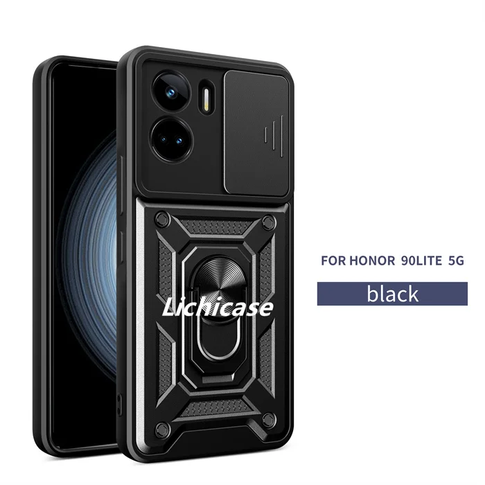 Тяжелый чехол для Honor X5B 4G с магнитной подставкой