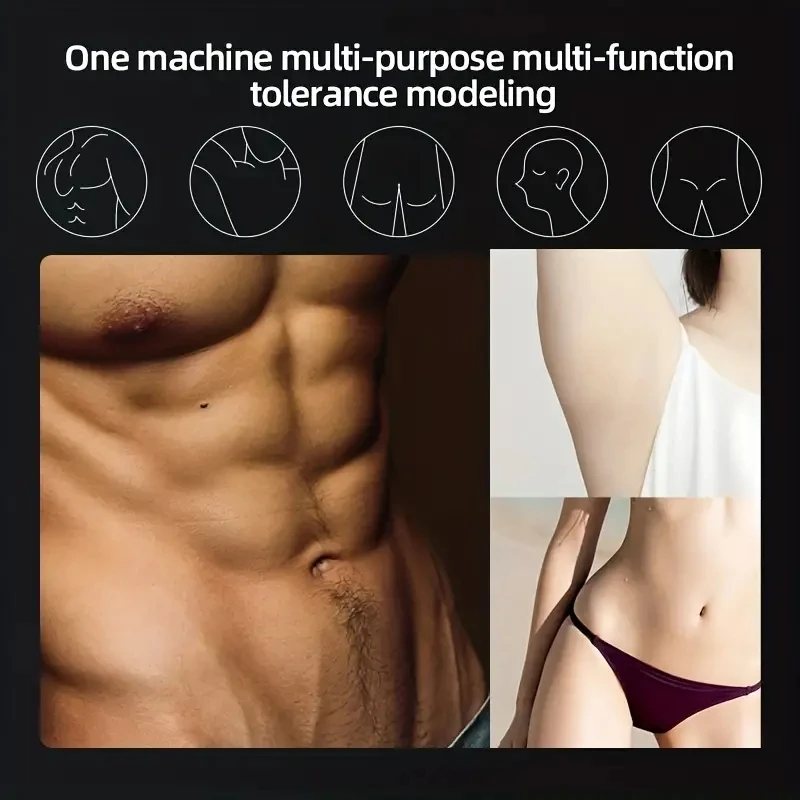 OEM Washable Body Hair Trimmer for Men Hair removal Epilator Shaver Body Groomer Beard Grooming Kit Nose Hair Trimmer
