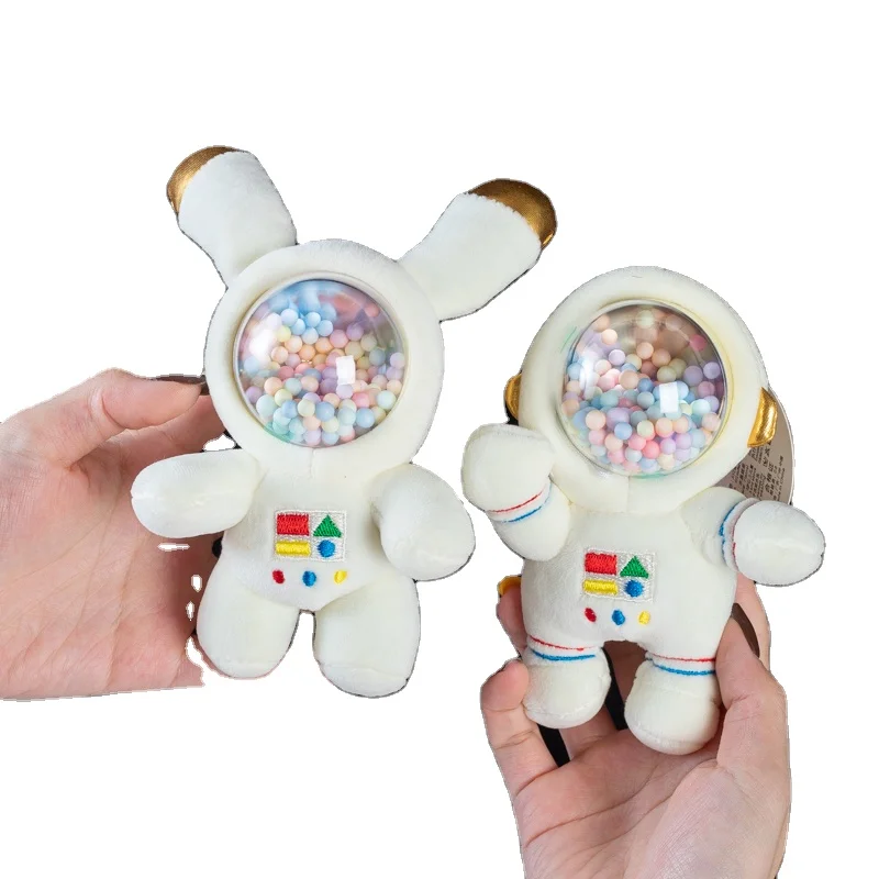 Numerous Cute Cartoon styles Bee Puppy Rabbit Plush Small Pendant Cartoon Animal Doll Bag Pendant Keychain