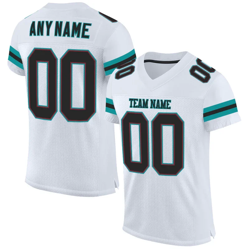 Custom Light Weight Italy American Football Uniform Full Sublimation Classic 5xl Football Jersey