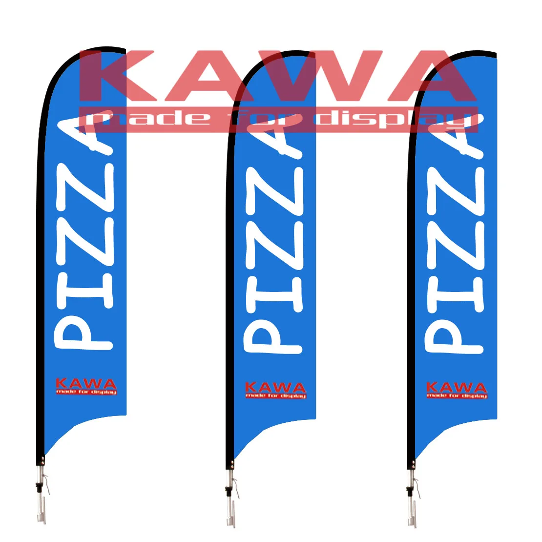 12ft Advertising Custom Flying Beach Flag Banner Knife Flags Beach flags