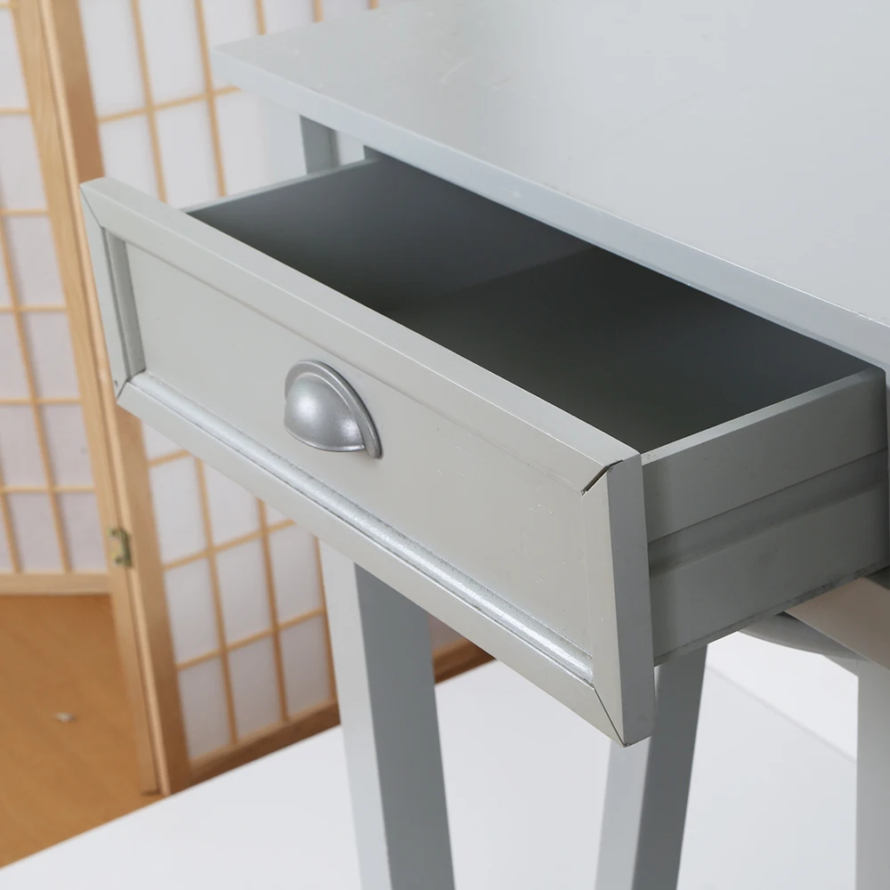 Drawer Storage Cabinet For Learning Leisure Desk With 4 Stools Table And Chair Set