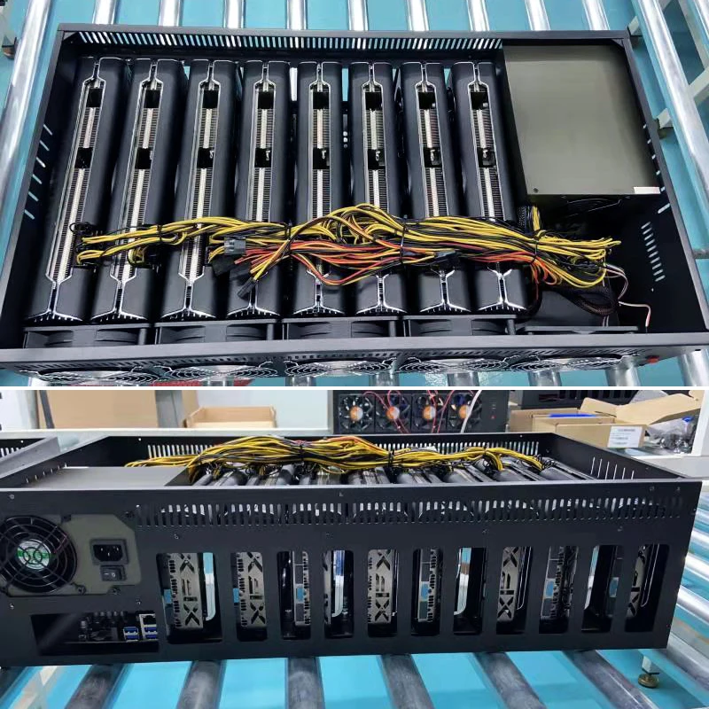 Высокоэффективная графическая карта для майнинга GPU 8 RX580 8GB 220MH/s ETH Mining