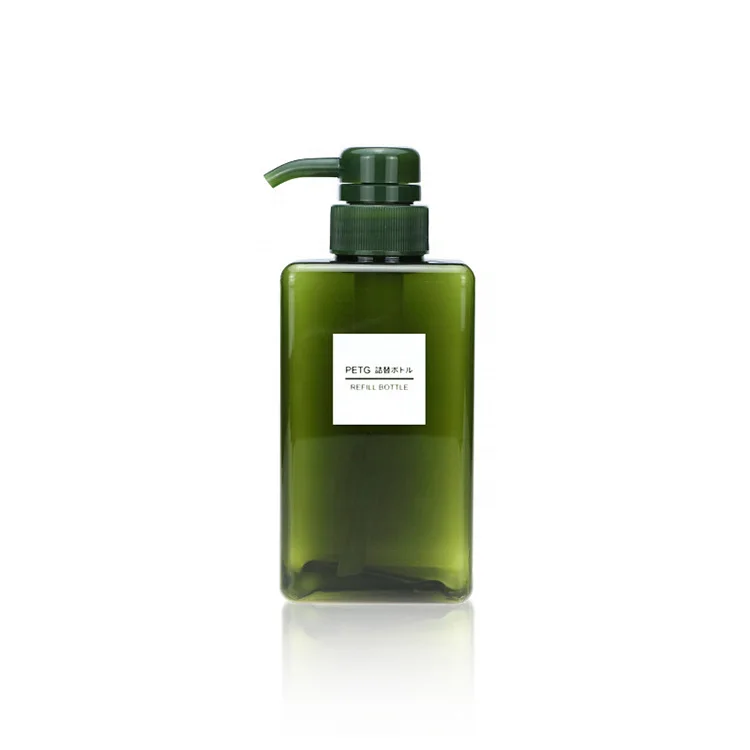 150ml 250ml 450ml 650ml Liquid Soap Plastic Shampoo Hand Wash Body Lotion Bottle