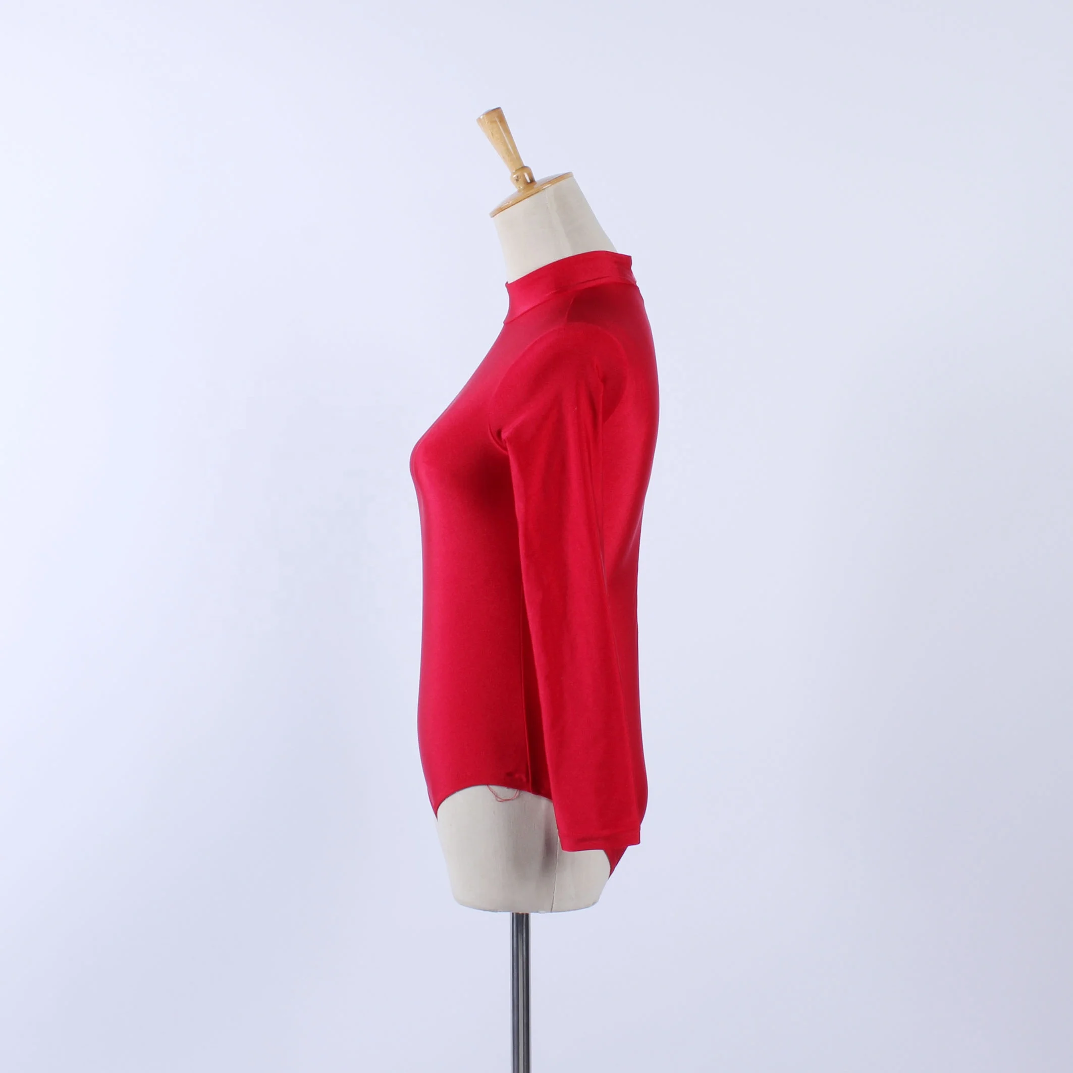 Women stretch spandex long sleeve leotard Exercise practise unitard dance wear Yoga Artistic Gymnastics practicing dance costume