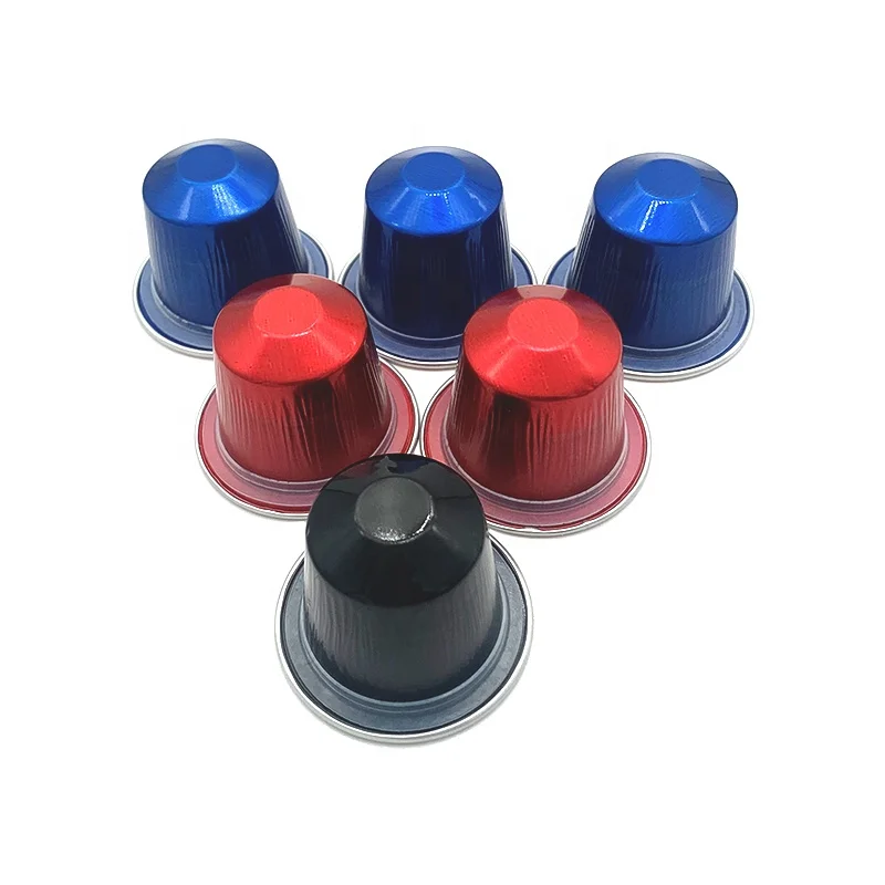 Aluminum foil capsule empty cup automatic filling sealing capsule empty cup disposable coffee aluminum cup