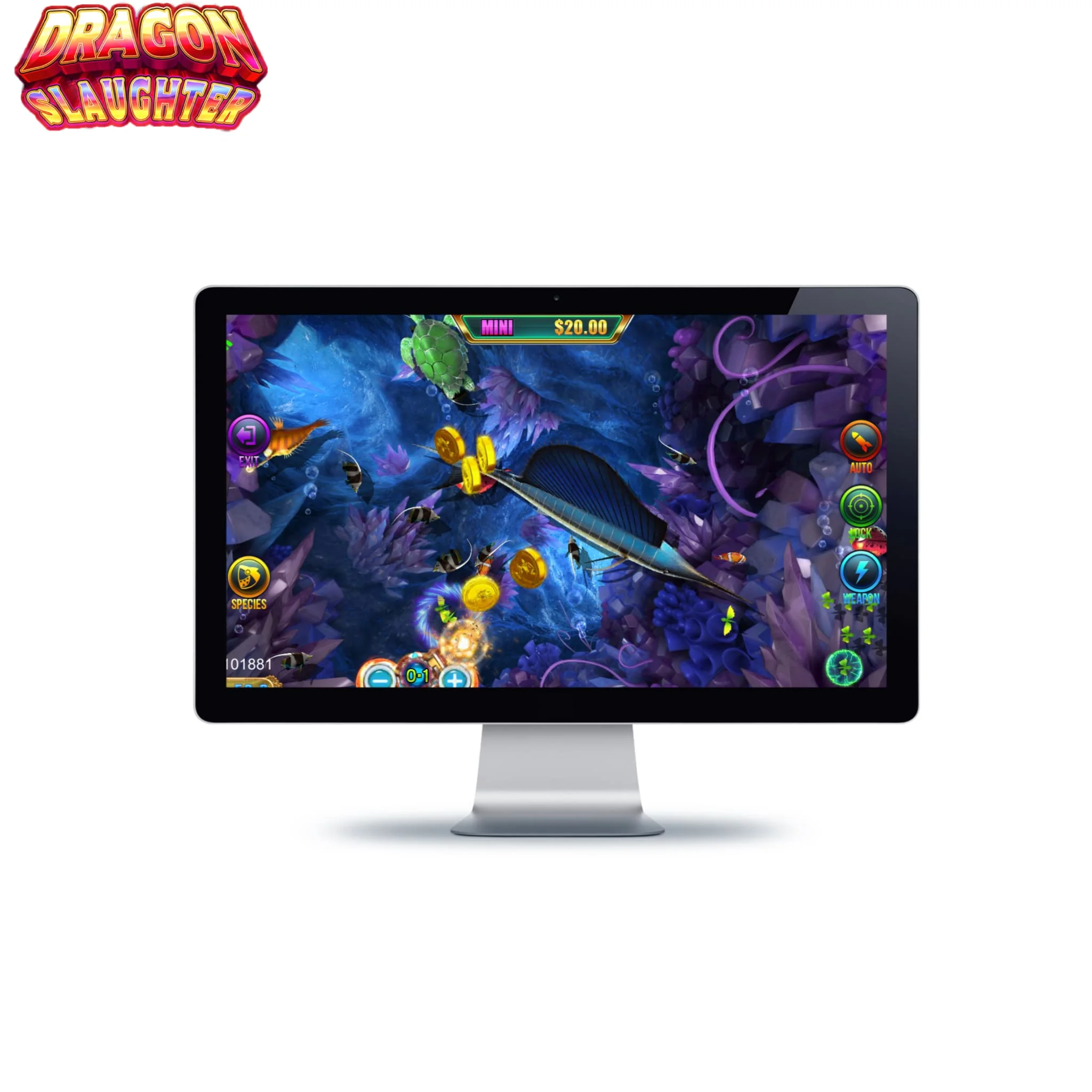 Game software Dragon Slaughter fish game app arcade fish games machines coin operated with hot selling